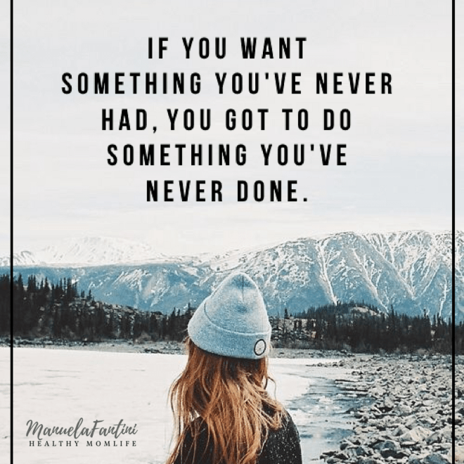 Fai qualcosa che non hai mai fatto