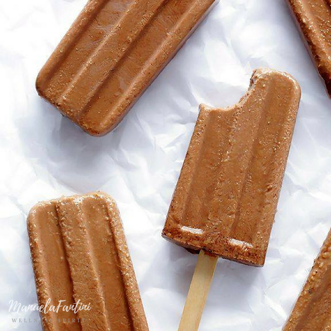 Ghiaccioli al cioccolato