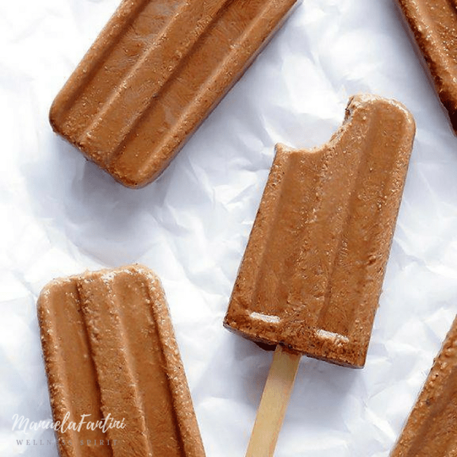 Ghiaccioli al cioccolato