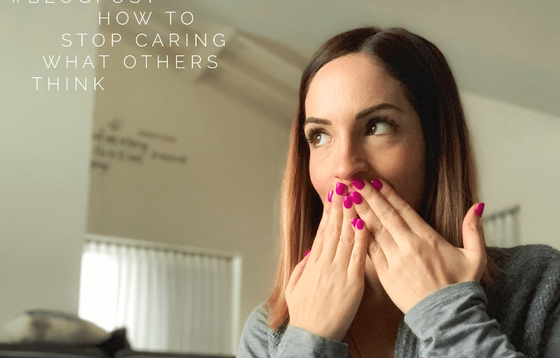 Come riuscire a non dare importanza a quello che la gente pensa di&nbsp;te